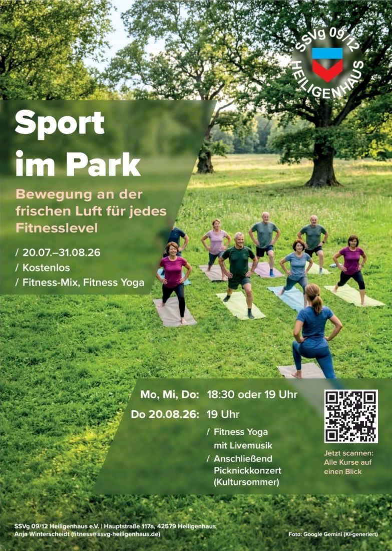 Sport im Park 2026